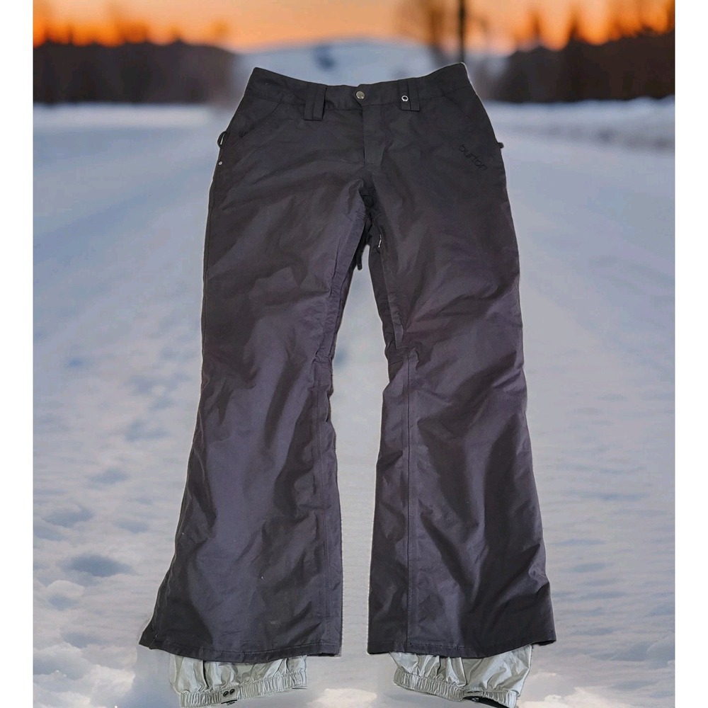 🏂 Burton DRYRIDE Insulated Snow Pants Womens S Brown Waterproof Snowboard Ski